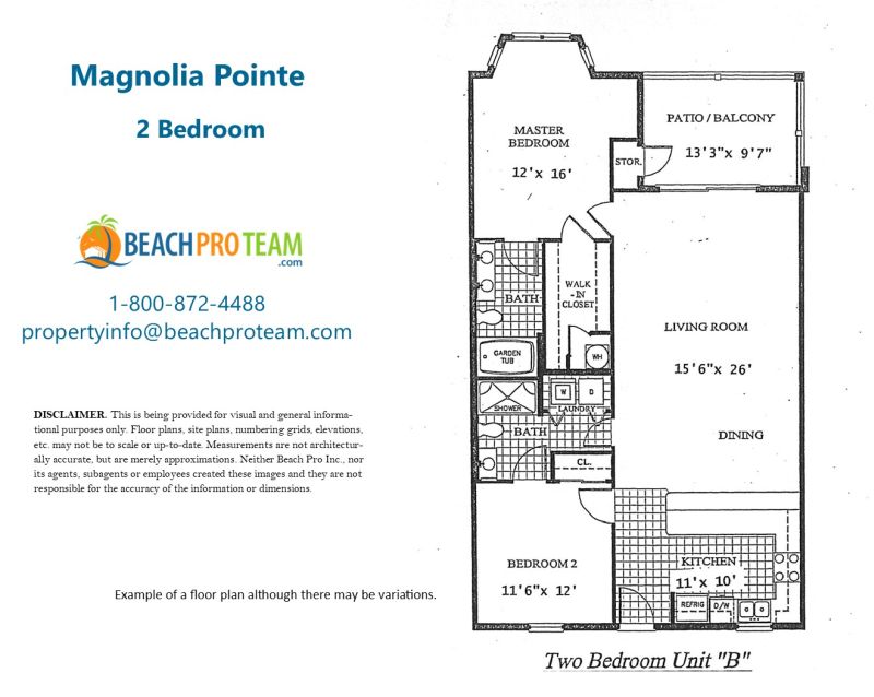 	Magnolia Pointe 2 Bedroom - Type B